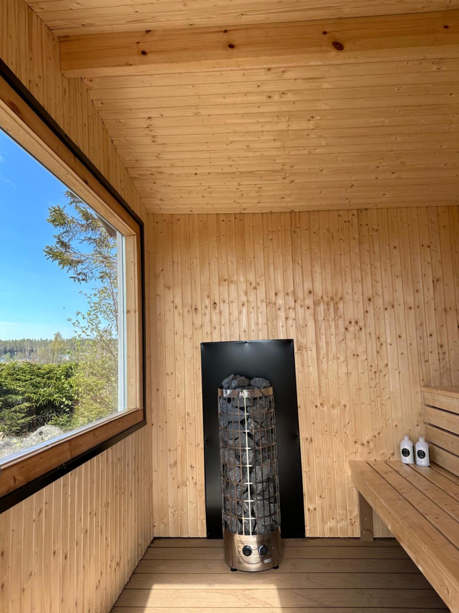 Stuga Med Havsutsikt Robertsfors Exterior photo